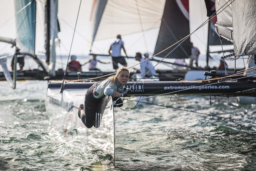 The Extreme Sailing Series 2014. Act 2. Muscat. Credit - Lloyd Images