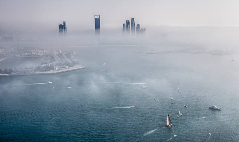 January, 2015. Start of Leg 3 in Abu Dhabi: Abu Dhabi Ocean Racing.