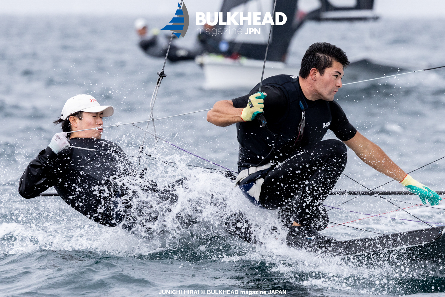 新旧対決！雨の江の島で開催、49er・49erFX全日本選手権