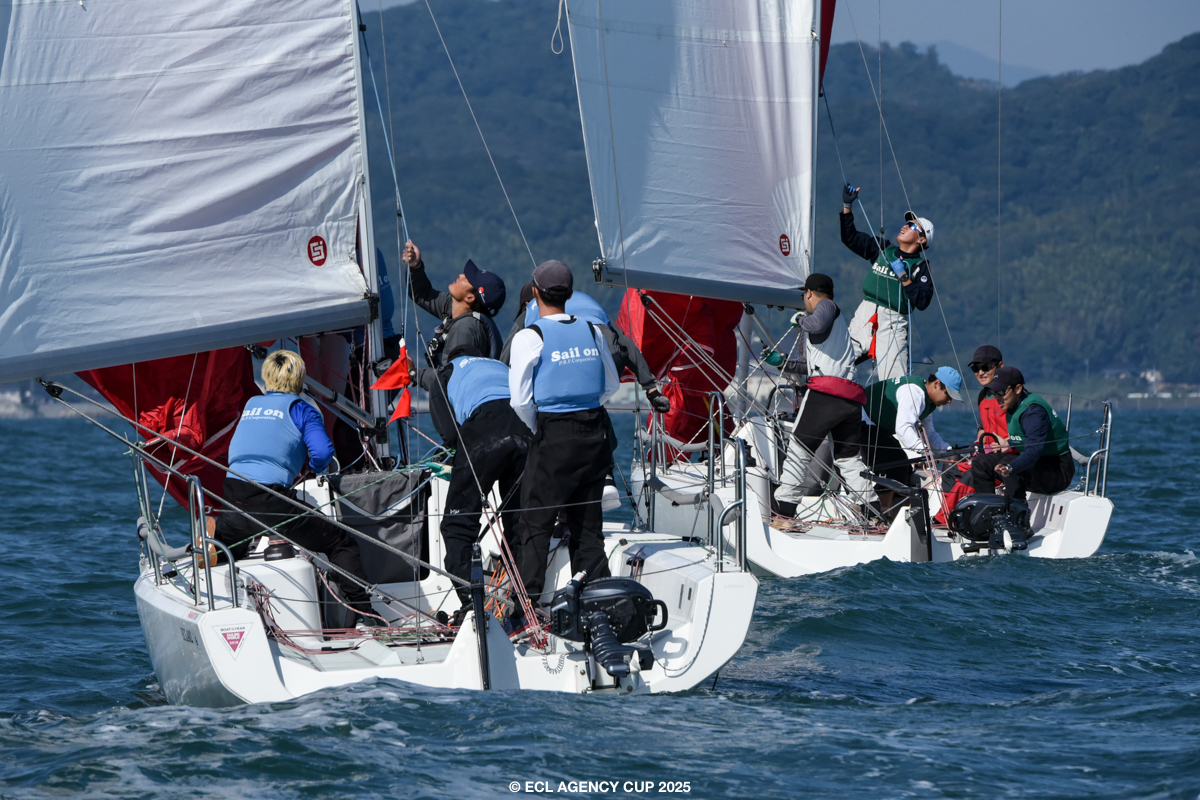 若手セーラーが激戦！ ECL AGENCY CUPで慶應大チームPJが優勝