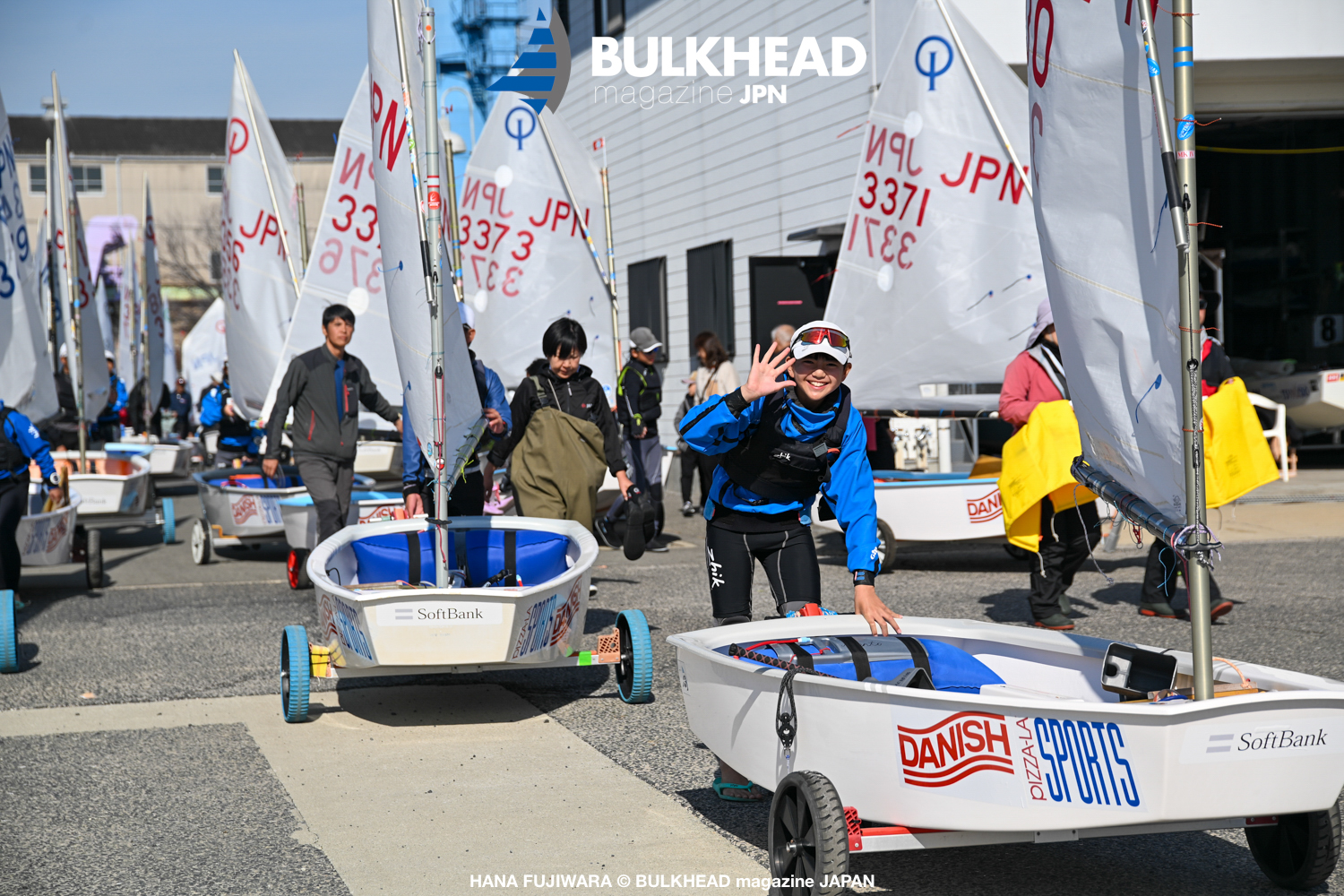 女子の活躍光る！西宮オプティミスト級全日本選手権3日目